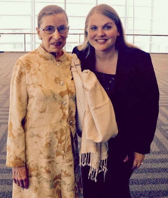 Jaime with Justice Ginsburg